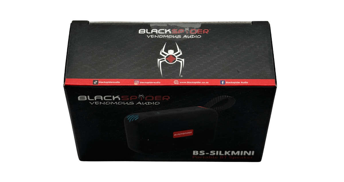 BlackSpider BS-SILKMINI Portable Bluetooth Speaker