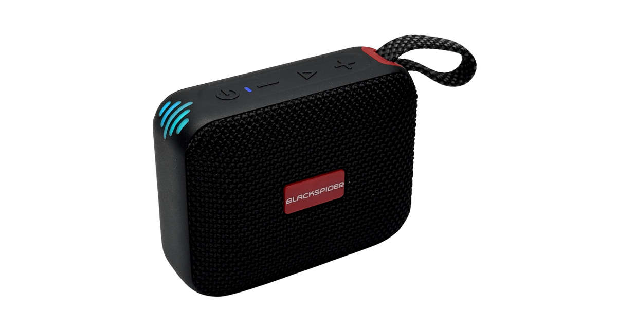 BlackSpider BS-SILKMINI Portable Bluetooth Speaker
