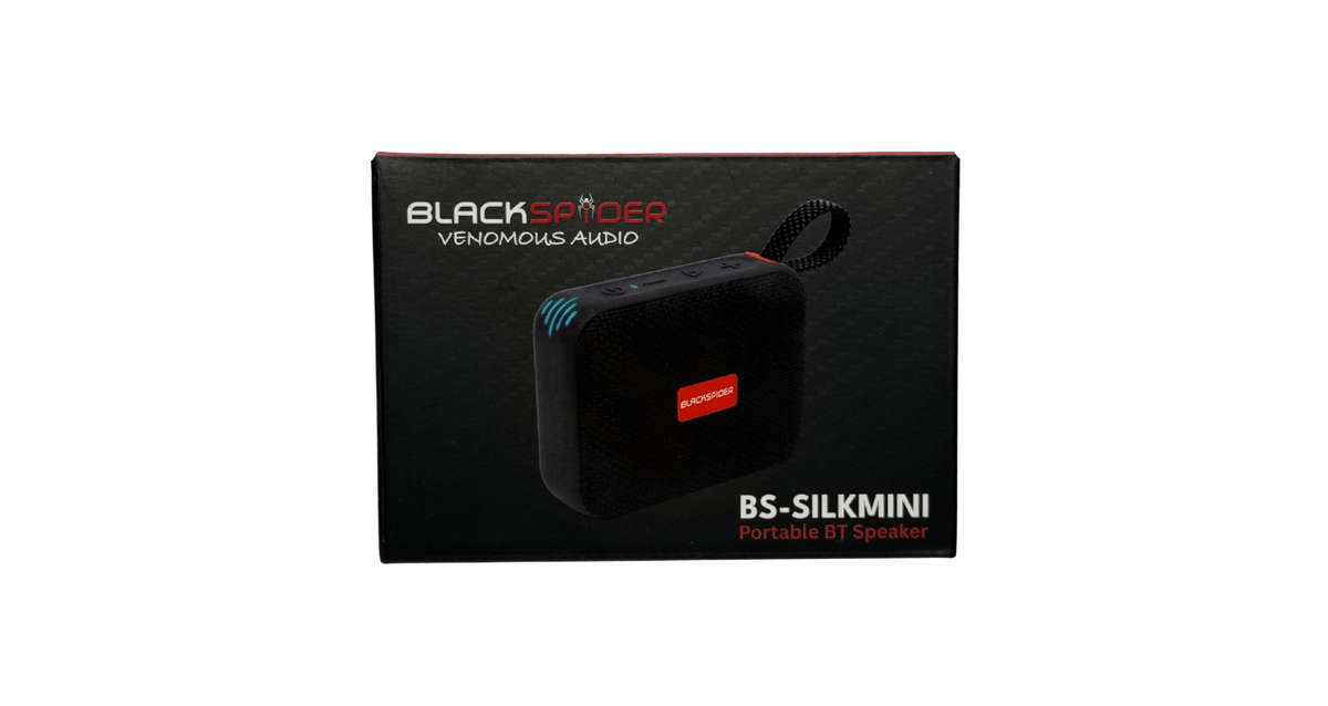 BlackSpider BS-SILKMINI Portable Bluetooth Speaker