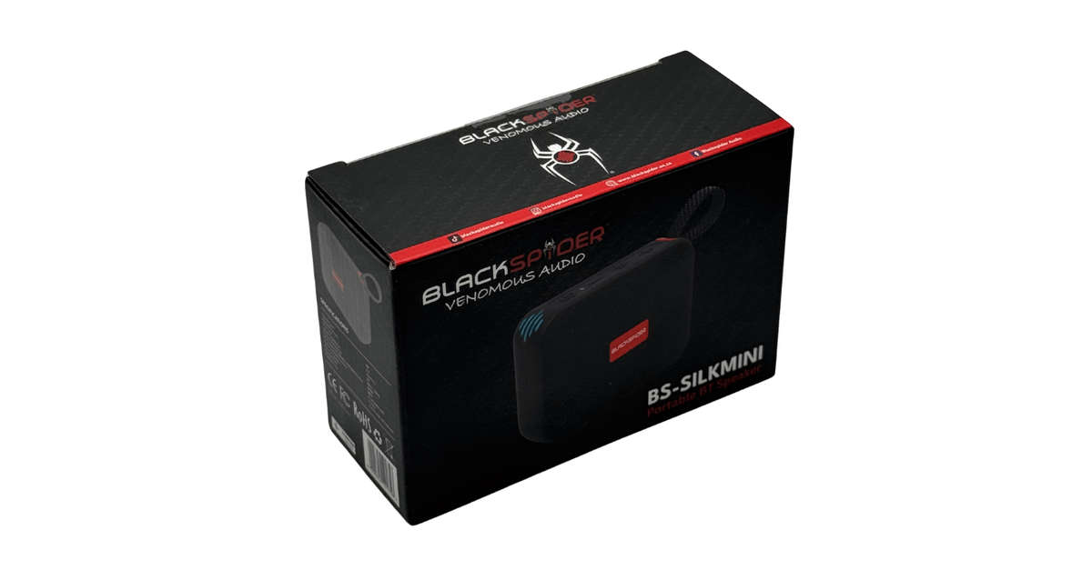 BlackSpider BS-SILKMINI Portable Bluetooth Speaker