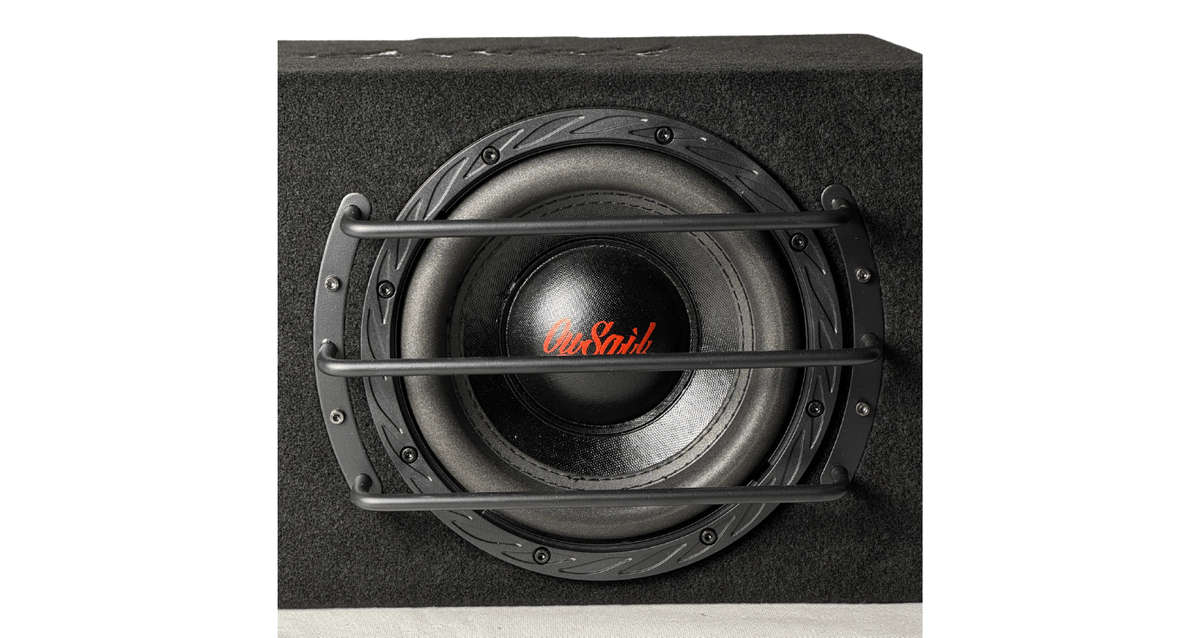 OuSail 8" Active Subwoofer in Ported Enclosure with Built-In Amplifier