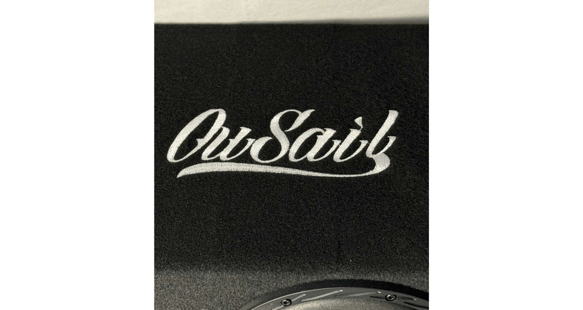 OuSail 8" Active Subwoofer in Ported Enclosure with Built-In Amplifier