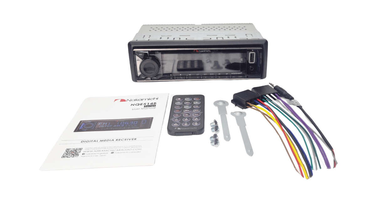 Nakamichi NQE514B Single DIN Radio