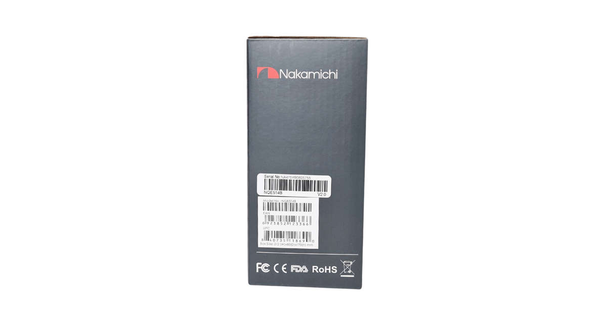 Nakamichi NQE514B Single DIN Radio