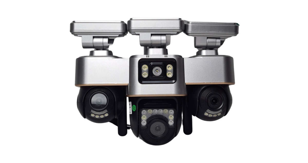 V380 Pro Triple Lens WiFi PTZ Security Camera