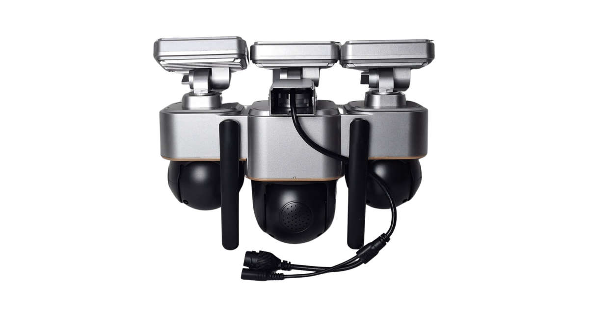 V380 Pro Triple Lens WiFi PTZ Security Camera