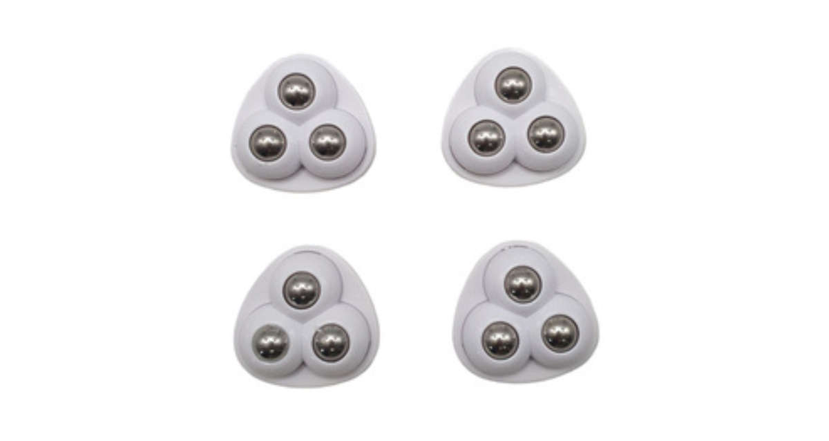Adhesive Mini Caster Wheels