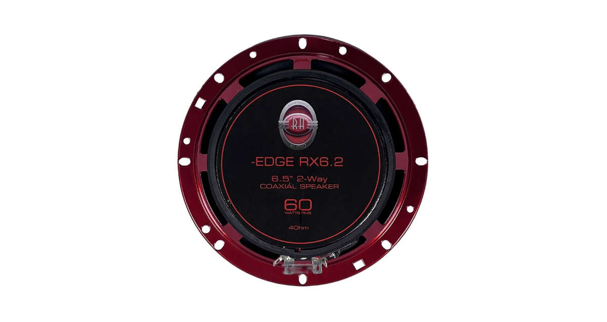 Reference Audio RA-EDGE RX 6.2TD 6.5" 60W RMS Coaxial Speaker
