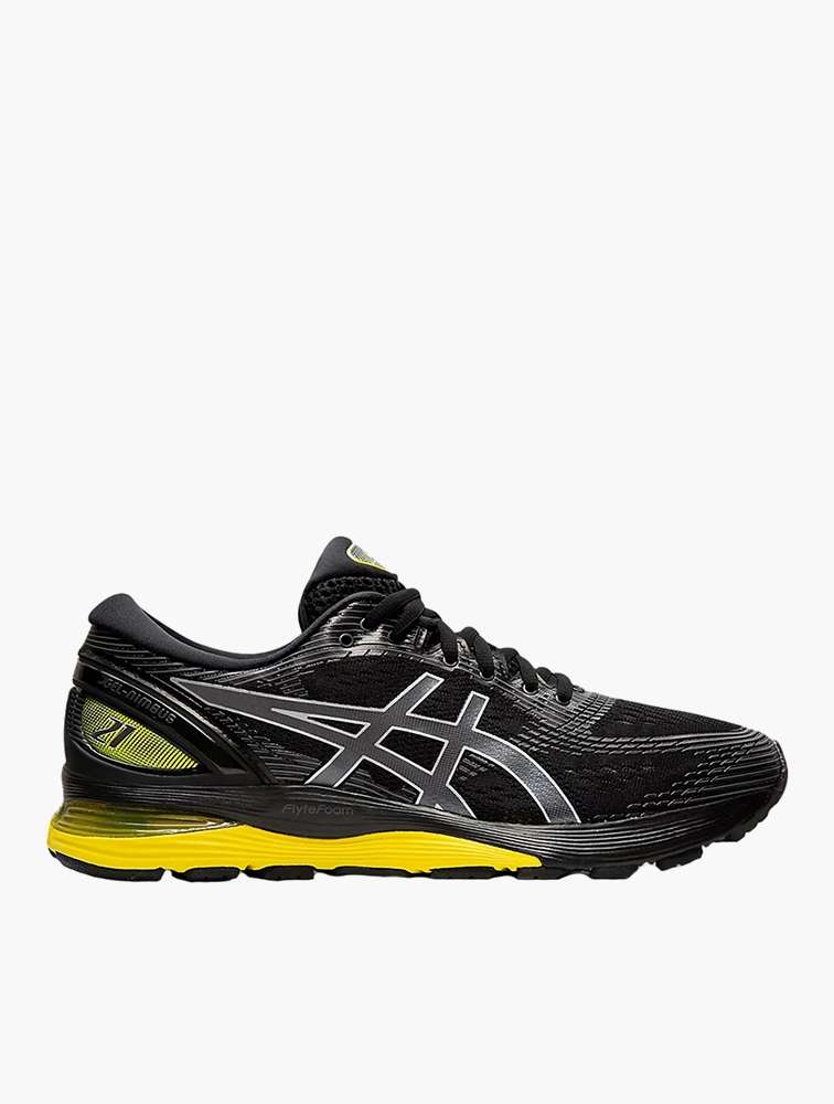 ASICS GEL-NIMBUS 21 BLACK /LEMON SPARK UK 10