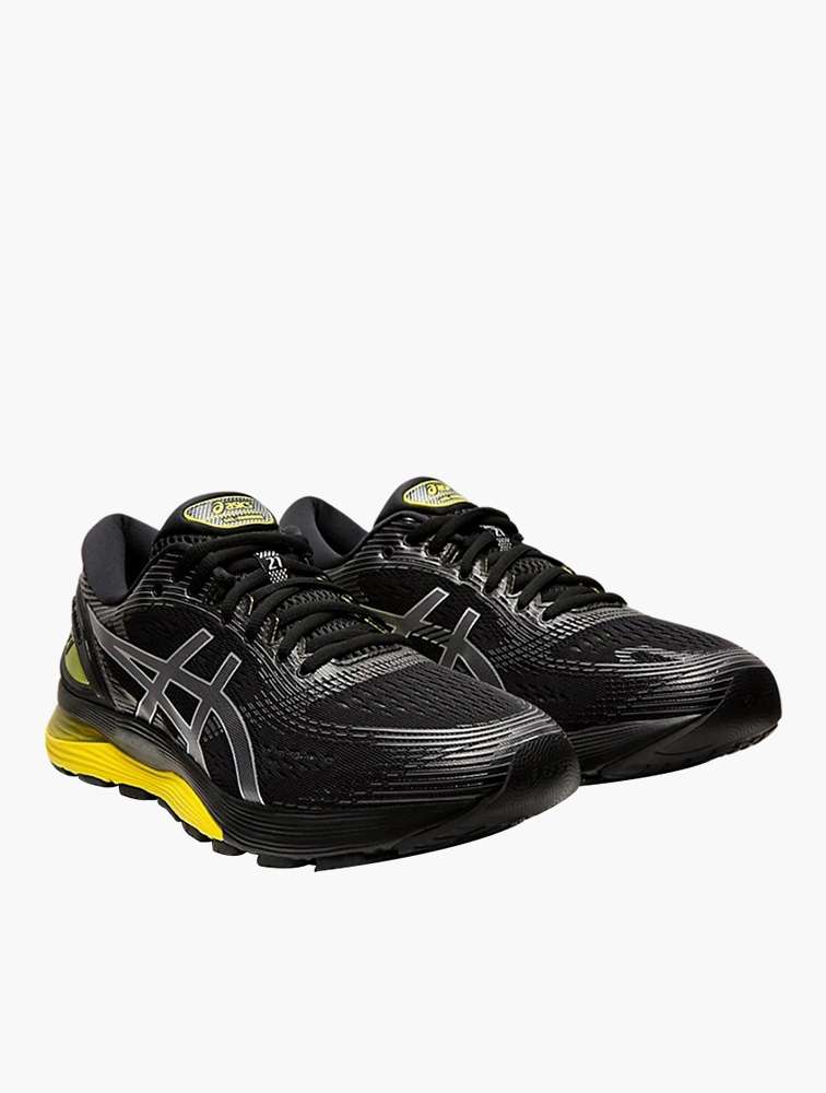 ASICS GEL-NIMBUS 21 BLACK /LEMON SPARK UK 10