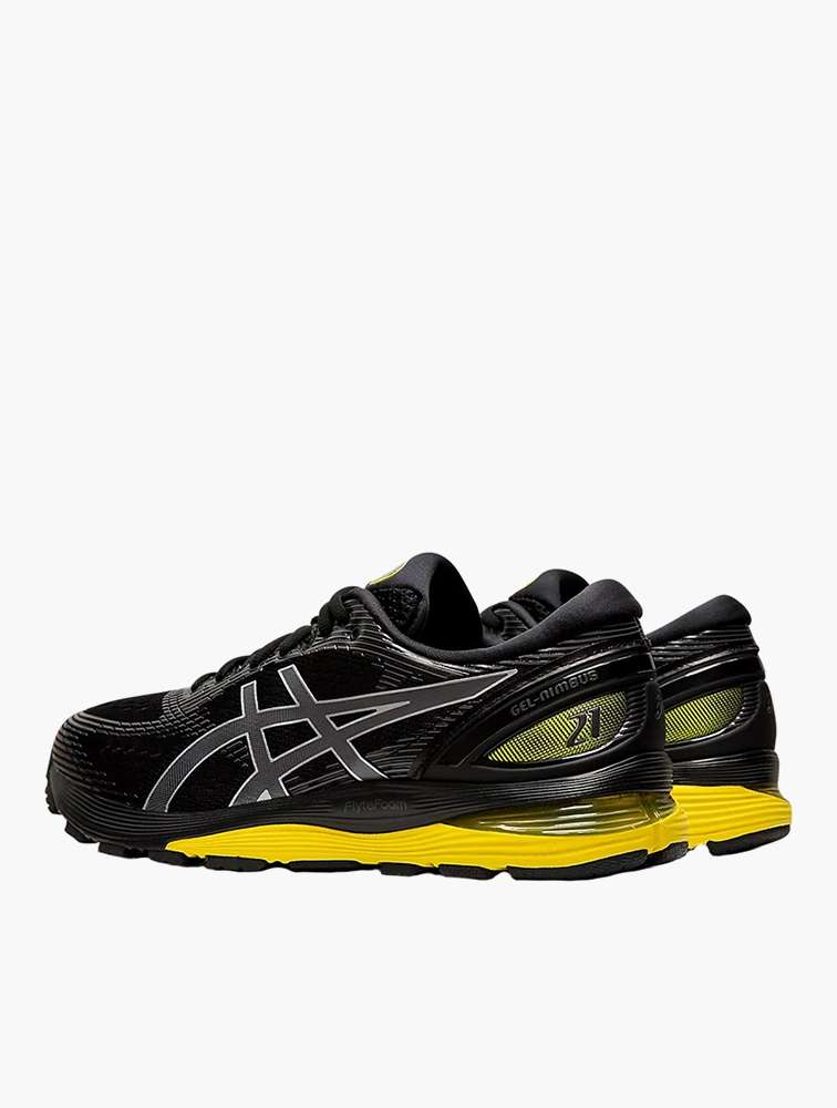 ASICS GEL-NIMBUS 21 BLACK /LEMON SPARK UK 10