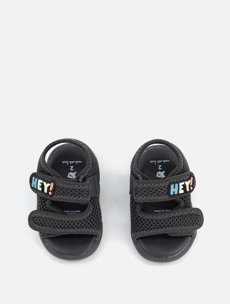 Woolworths Black Active Sandals Infants Size 2