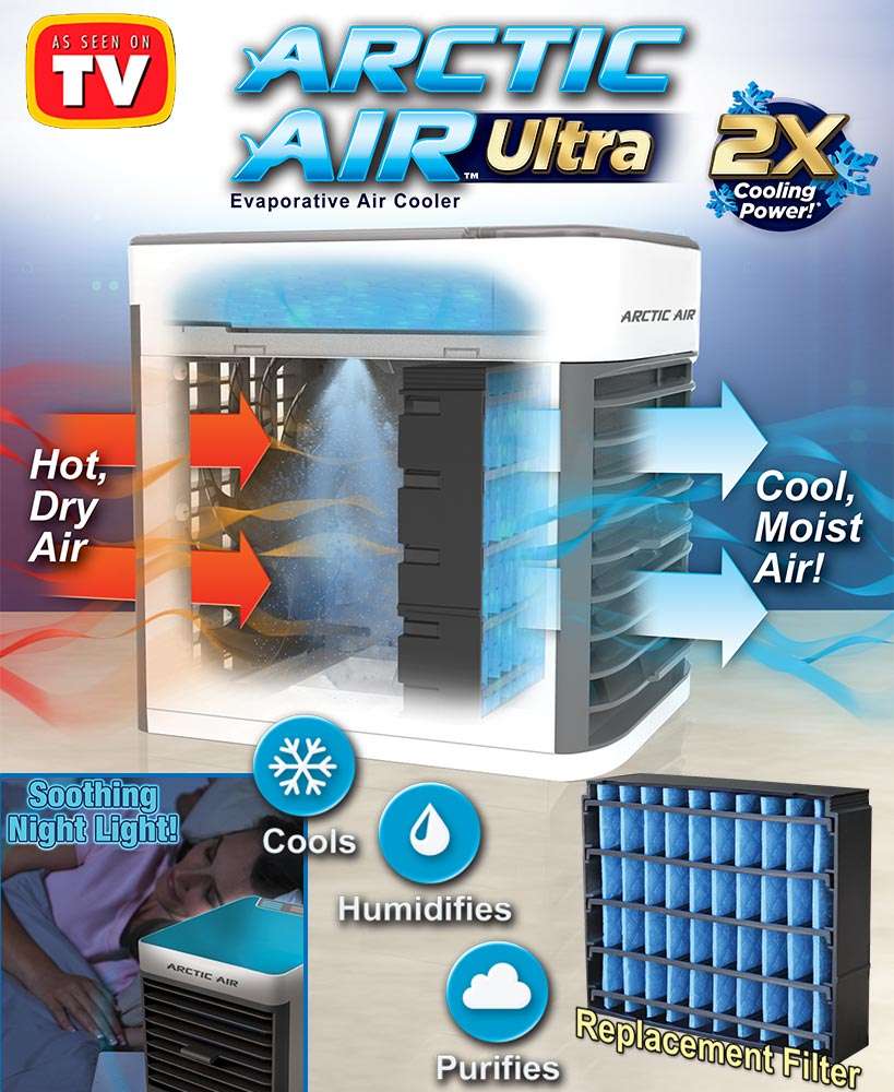 Stock from 6//Arctic Air Ultra Cooling As Seen On TV To Keep You Cool Any Where Any Time