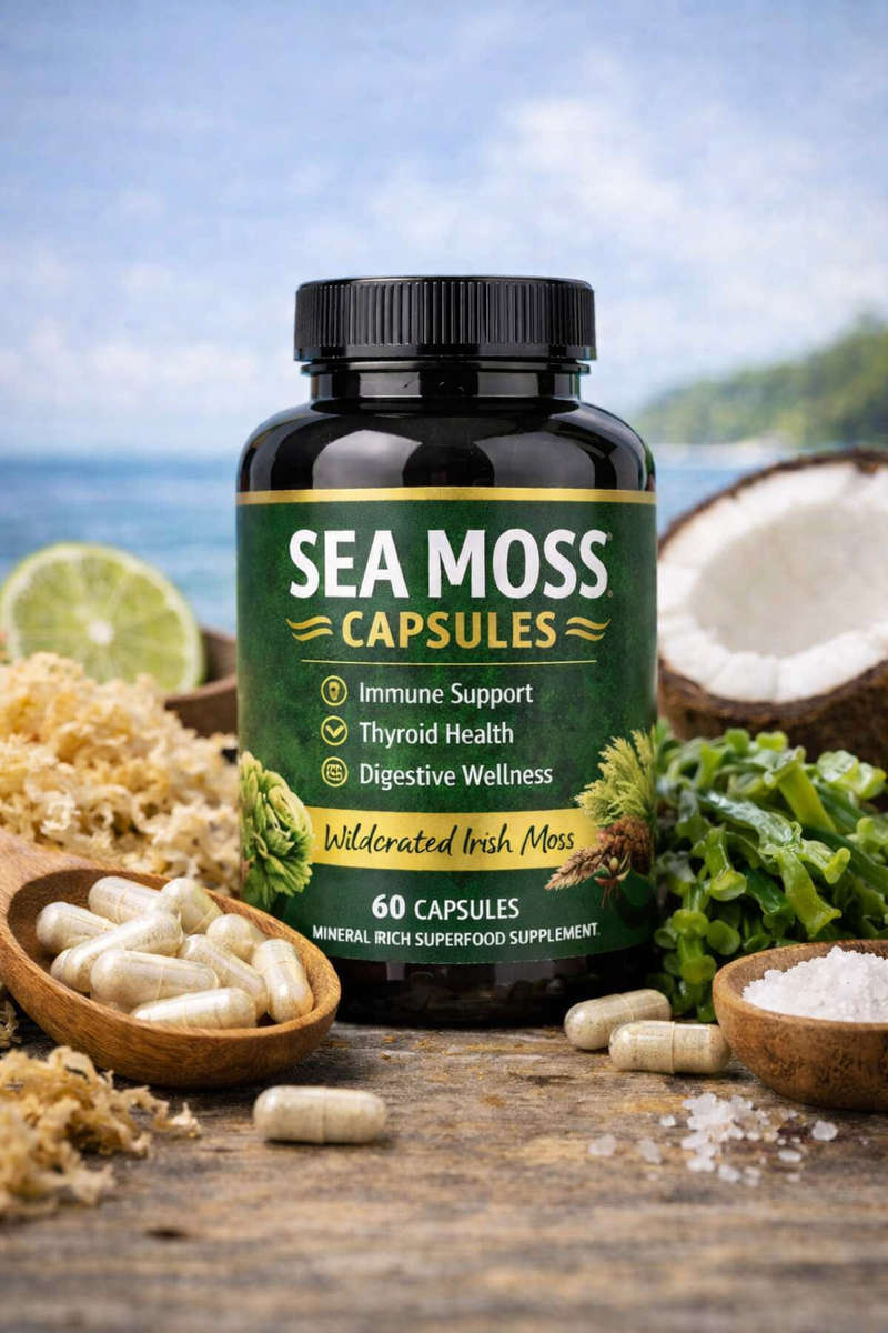 SeaMossCapsulesNatural Mineral & Immunity Boost