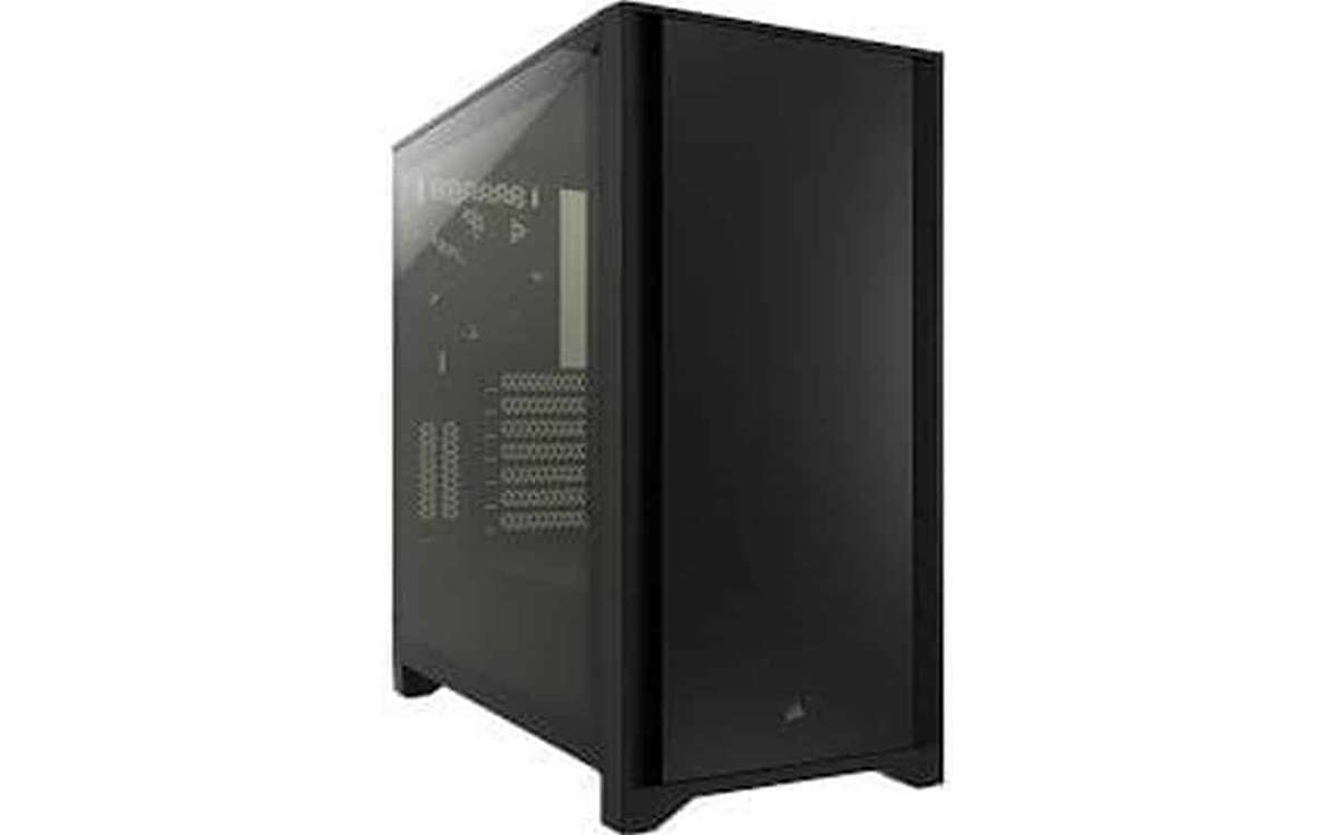 Corsair 4000D Tempered Glass Mid-Tower; Black