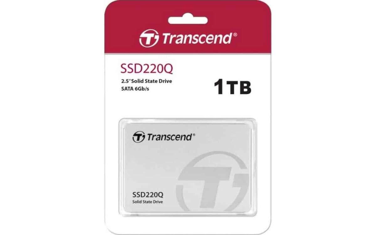 Transcend 1TB 2.5`` SATA3 SSD220Q SSD DRIVE - QLC