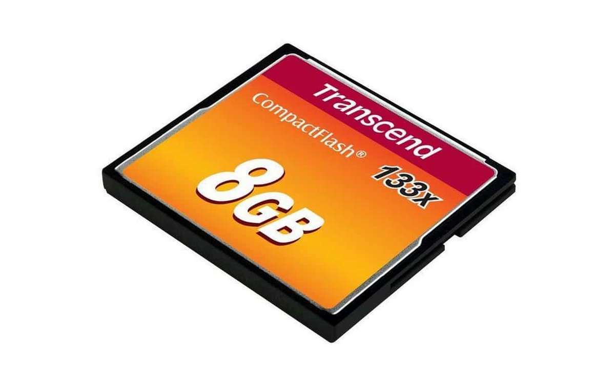 Transcend 8GB COMPACT FLASH 133X