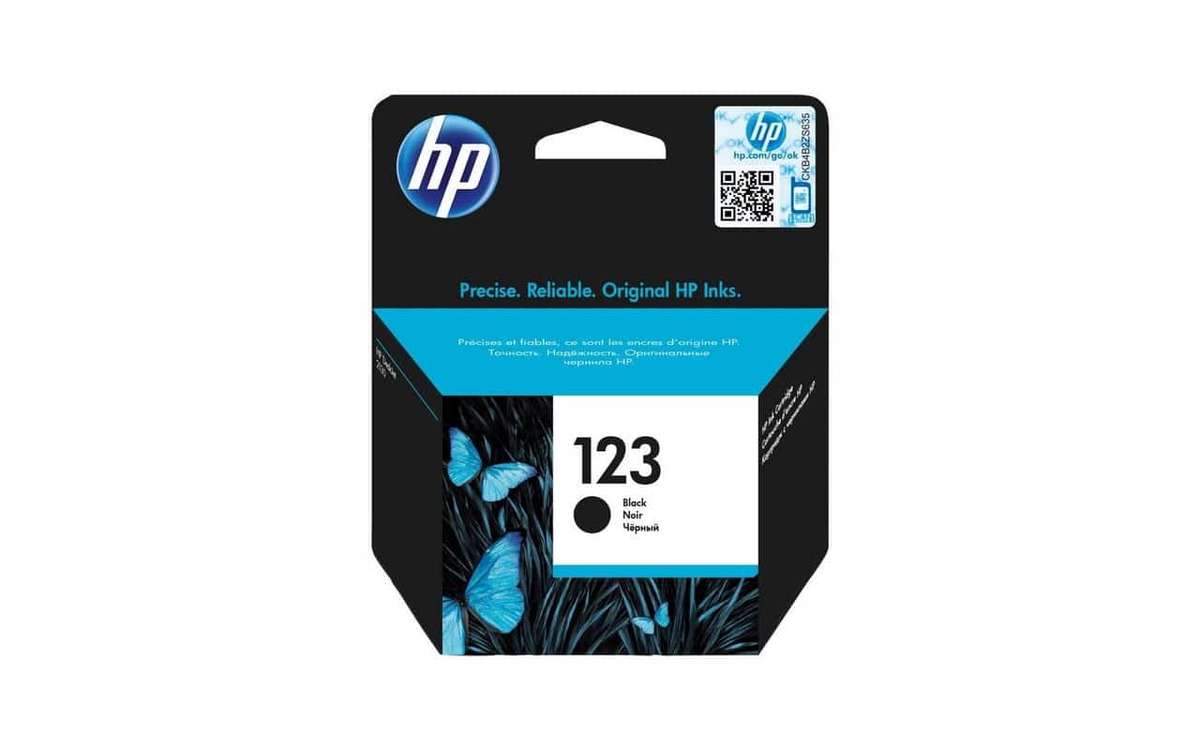 HP 123 Black Original Ink Cartridge