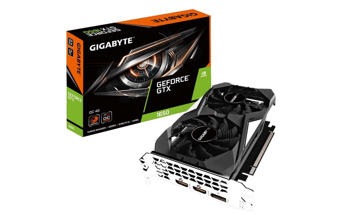 Gigabyte nVidia GeForce GTX 1650 OC- 4GB