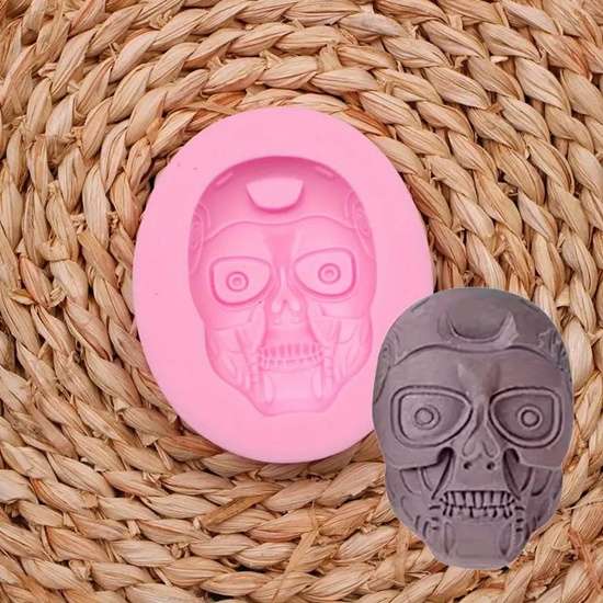Terminator Robot Skull Mould
