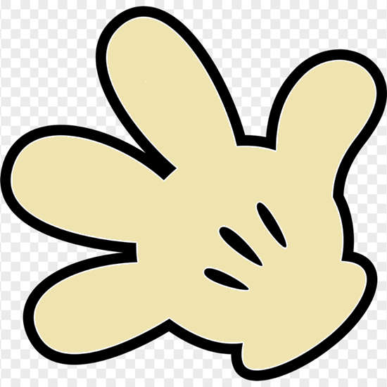 Mickey Hand Cookie Cutter