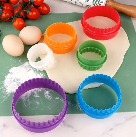 Circle Cookie Cutters - Set of 6