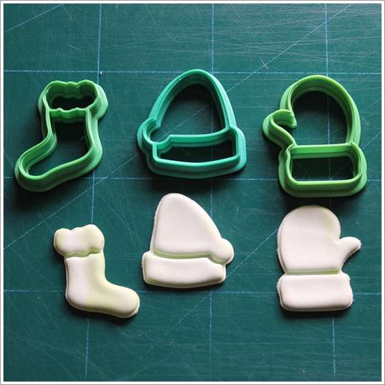Santa Set - Cupcake Cutters