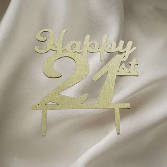 Happy 21st Monogram
