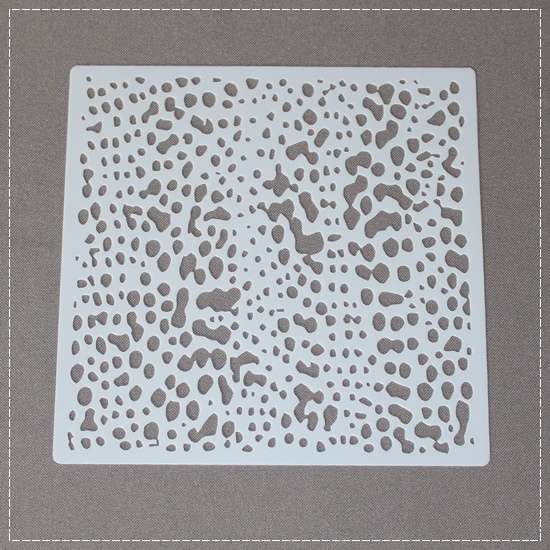 Reptile Pattern Stencil
