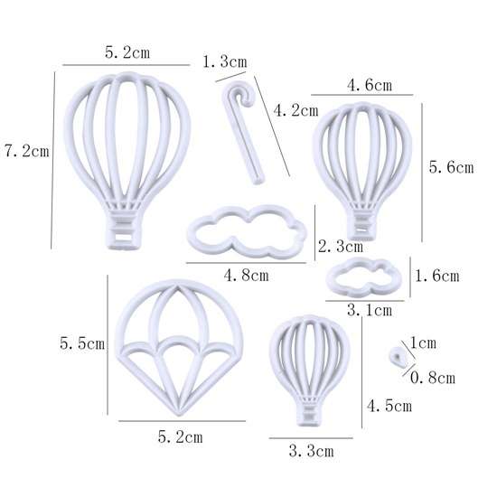 Hot Air Balloon - Patchwork Cutters