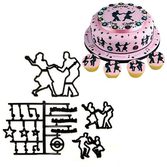 Dancing People Silhouette Cutters