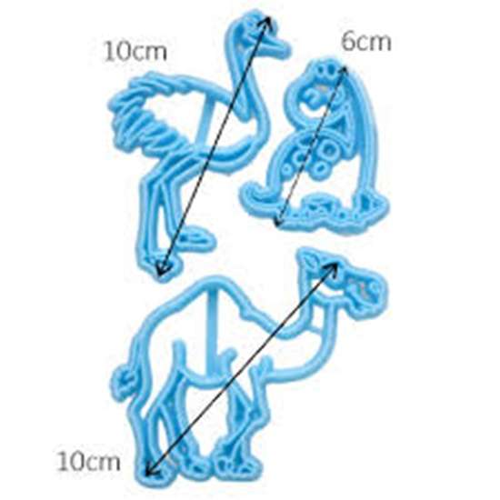 Ostrich, Dino & Camel Cutters