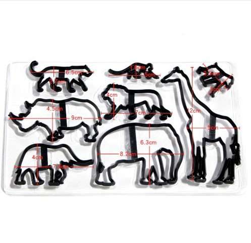 Wildlife Animal Patchwork Cutters