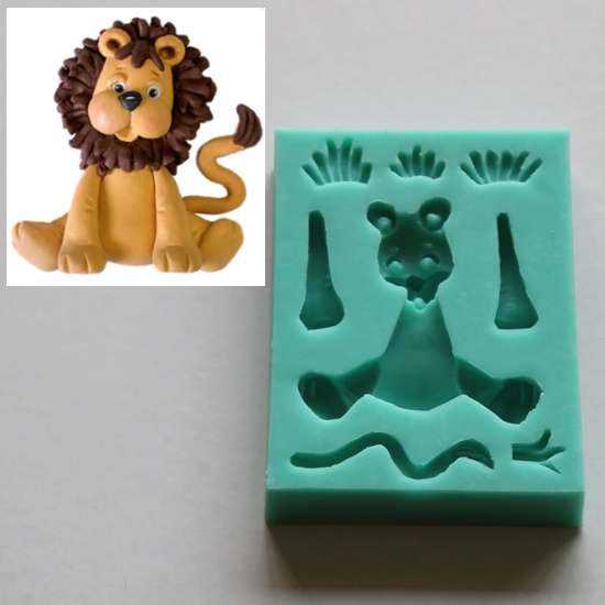 Lion - Silicone Mould