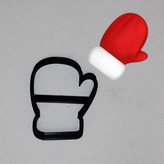 Santa Glove Cookie Cutter