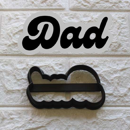 Dad Cookie Cutter