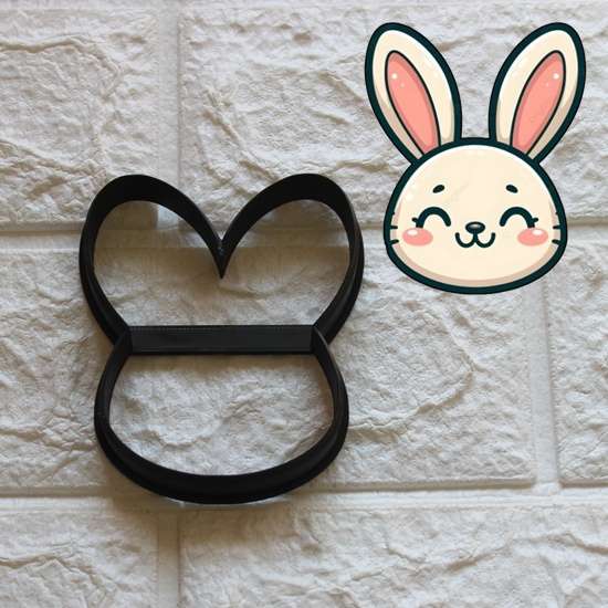 Bunny Face Cookie Cutter
