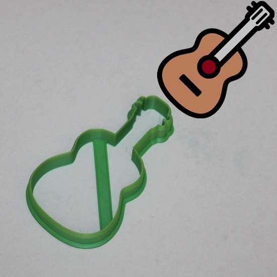 Guitar Cookie Cutter