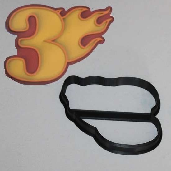 Hot Wheels - No3 Cookie Cutter