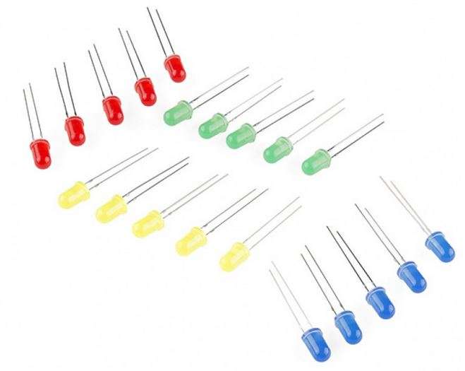 5MM LEDs - Assorted (25 pack)