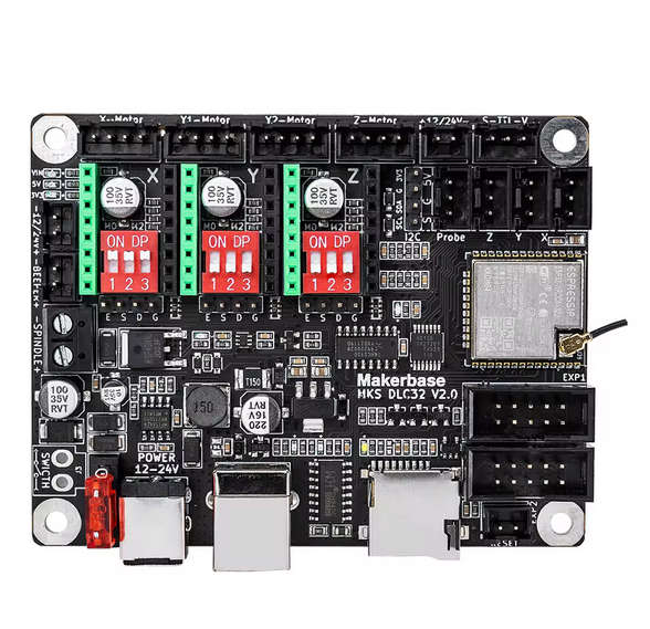 Makerbase MKS DLC32 GRBL Controller Board for Laser Engravers