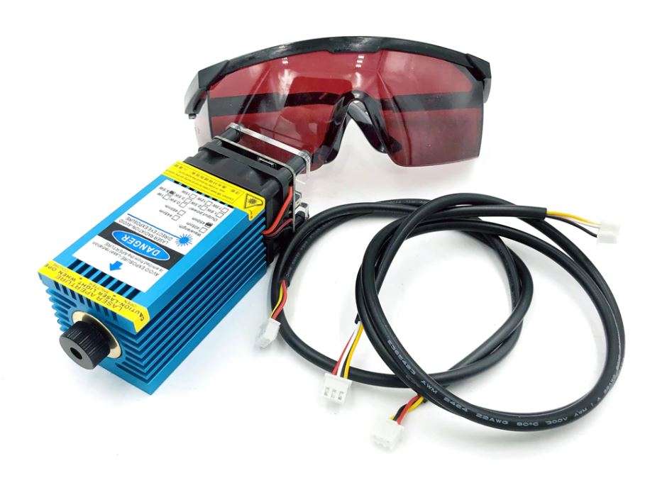 Laser Module - 5500mw - 450Nm + Goggles