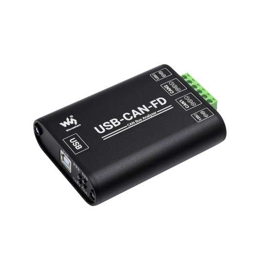 Industrial Grade CAN/CAN FD Bus Data Analyzer - USB To CAN FD Adapter