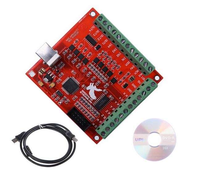 Stepper Motion Controller Card - MACH3 4Axis 100Khz