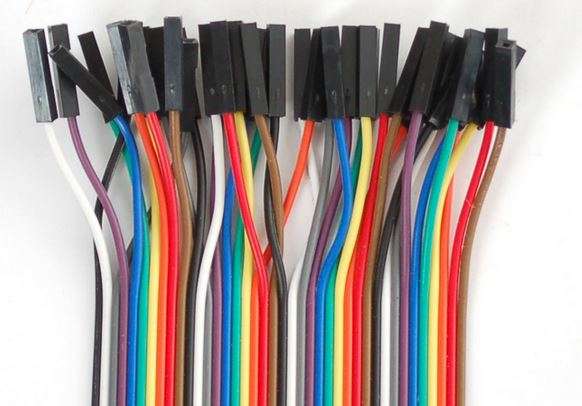 40-Pack Premium Female/Female Jumper Wires - 8.4" (215mm)