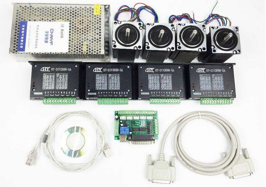 Stepper Motor NEMA 23 Complete Kit