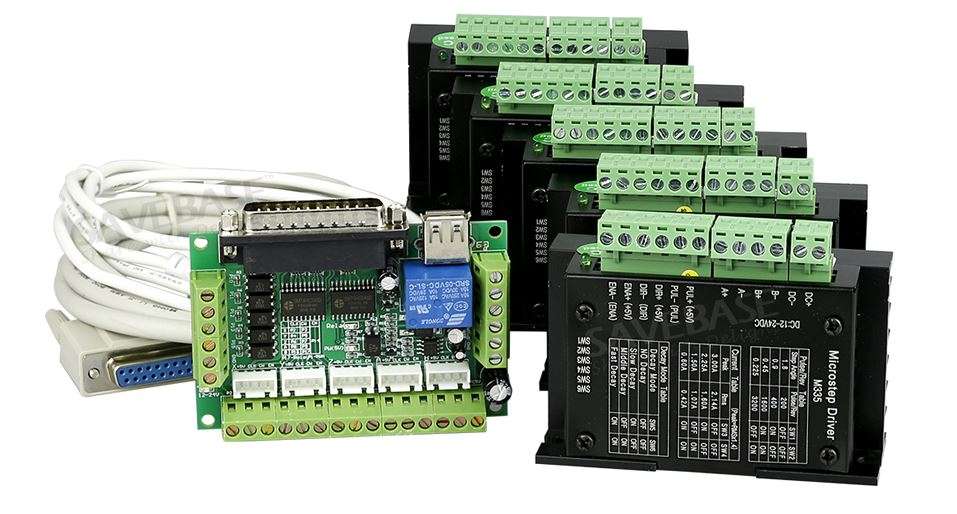 Stepper Motor Driver DIY Kit - 5 Axis