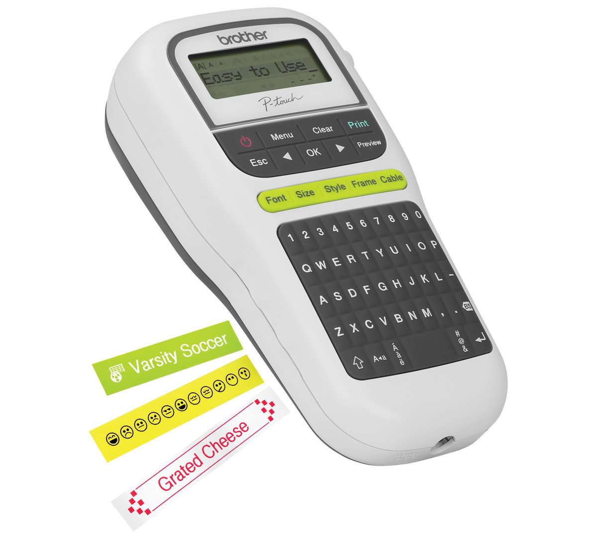 Brother P-touch PT-H110 Handheld Label Maker | Portable Label Printer