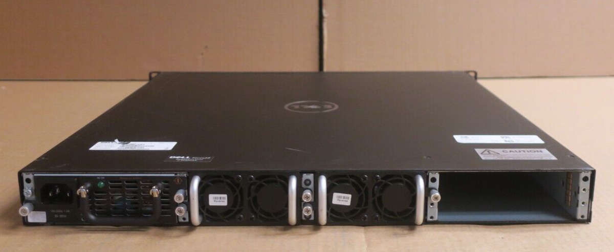 Dell Networking S4810P 10GbE Switch  24× SFP+ + 4× 40Gb QSFP+  Reverse Airflow  Single...