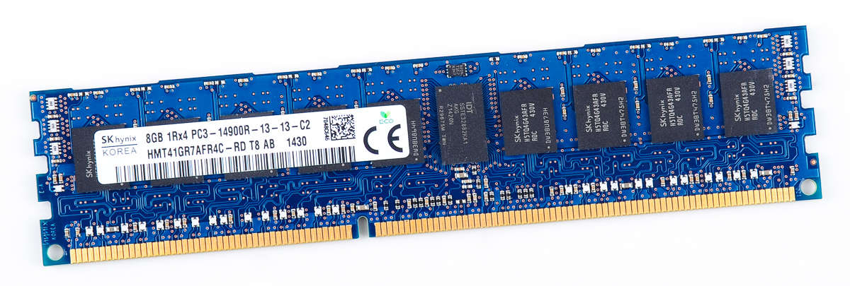 SK hynix 8GB DDR3 ECC Registered (PC3-14900R) 1866MHz Server RAM  1Rx4